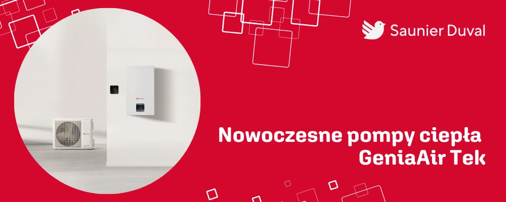 Pompy ciepła GeniaAir Tek - banner